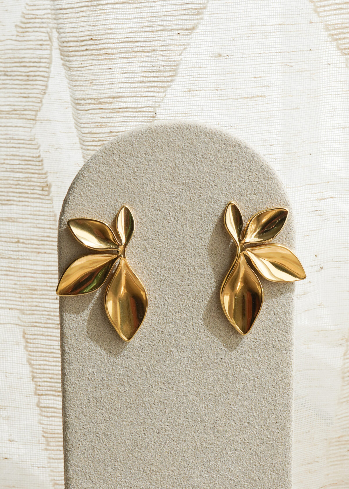 Boucles d'oreilles Ambre