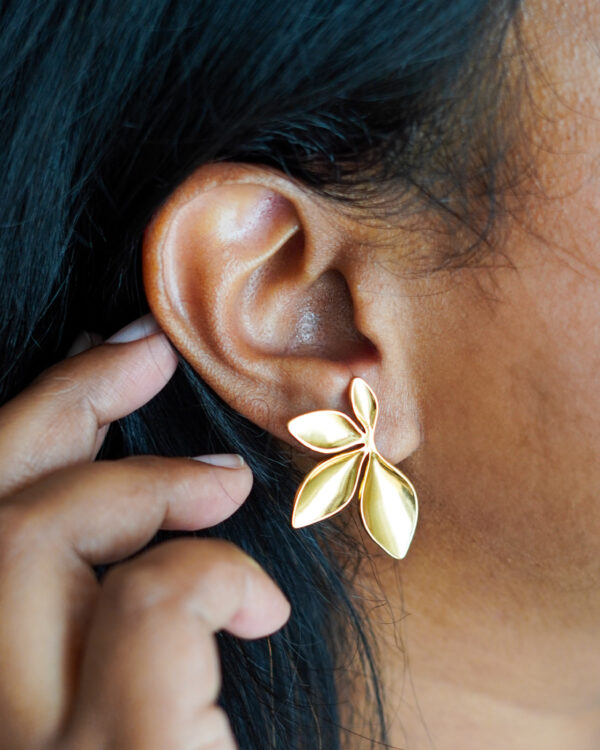 Boucles d'oreilles Ambre