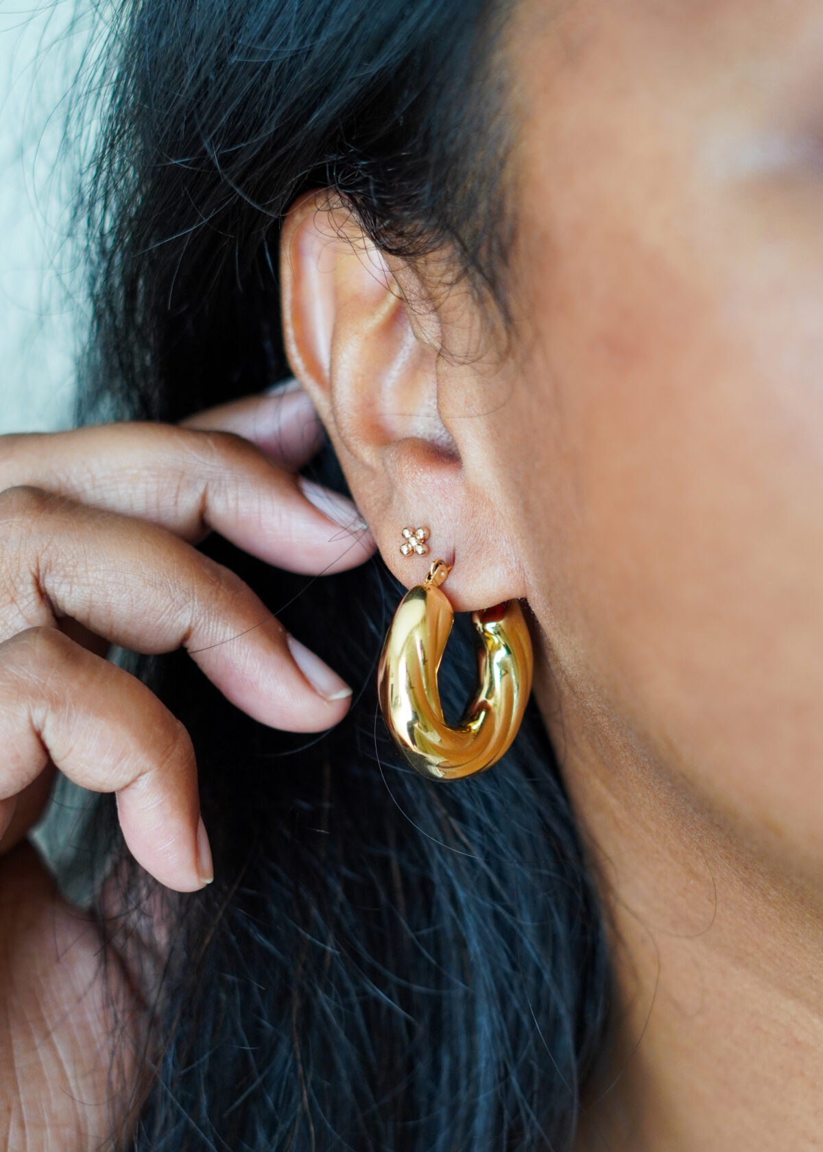 Boucles d'oreilles Louise – Image 3